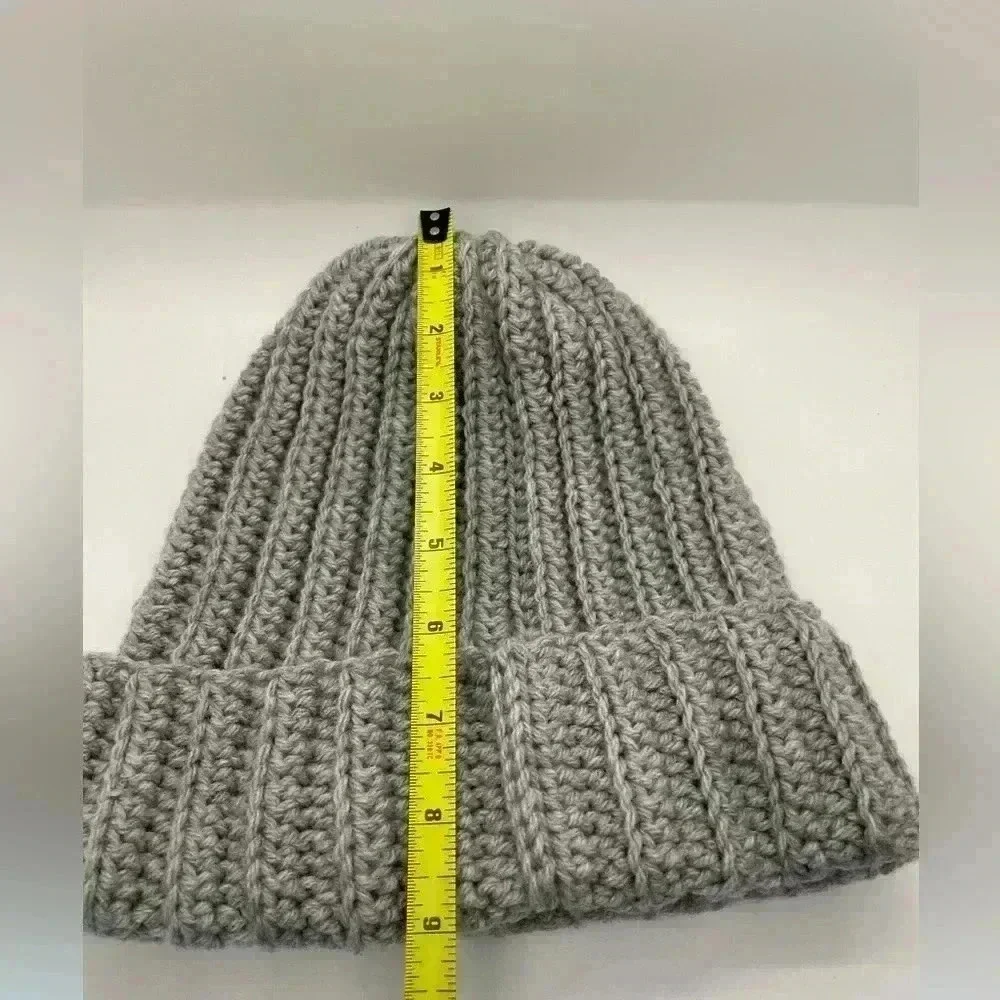 Grey Handmade Beanie